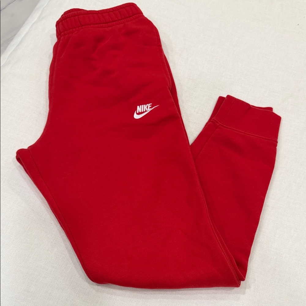Nike Kids Bright Red Joggers